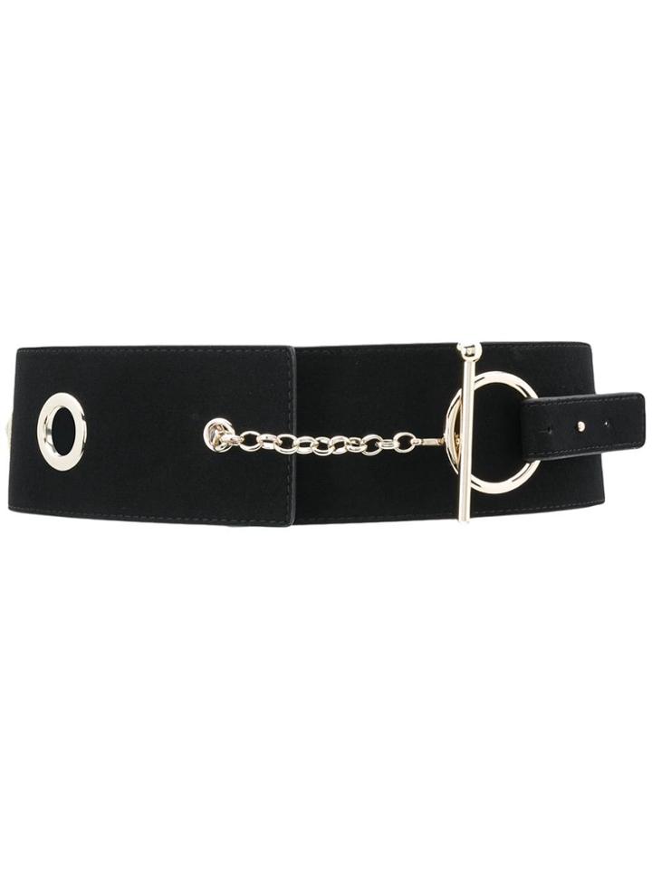 Liu Jo Studded Toggle Belt - Black
