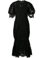 Simone Rocha Tulip Dress - Black