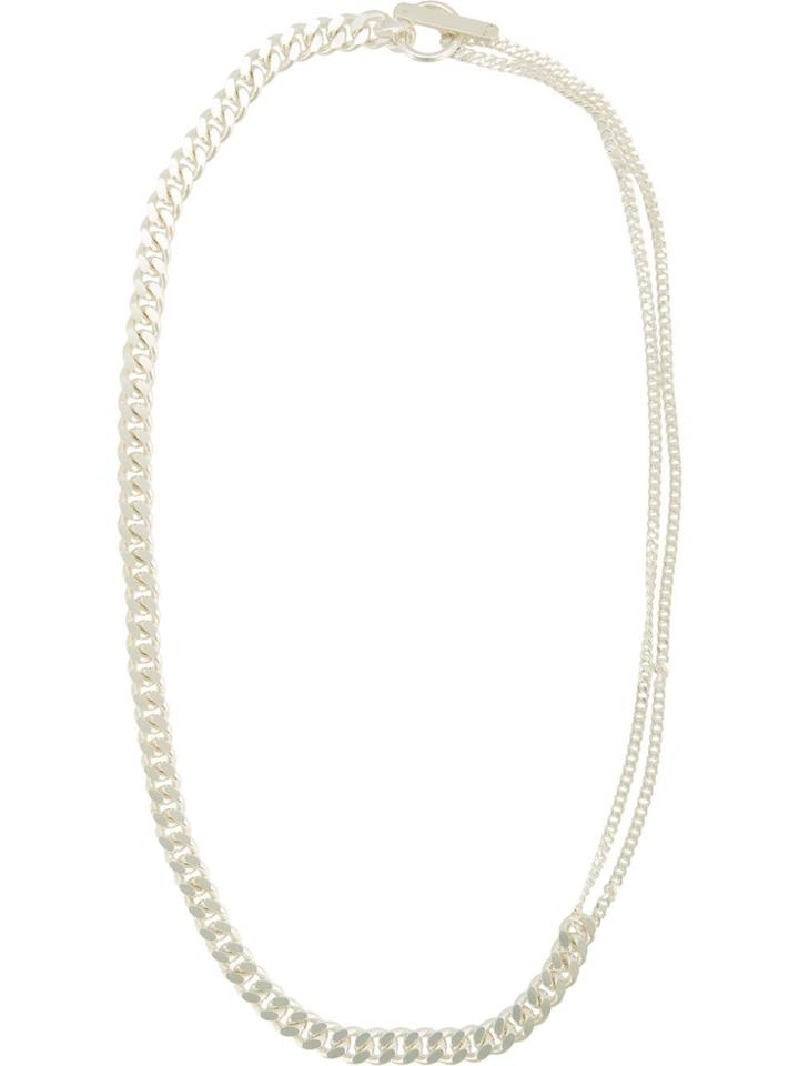 Saskia Diez Chain Short Necklace - Silver