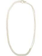Saskia Diez Chain Short Necklace - Silver