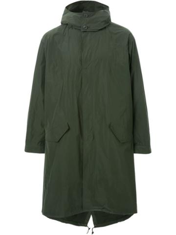 Mr. Gentleman Hooded Raincoat