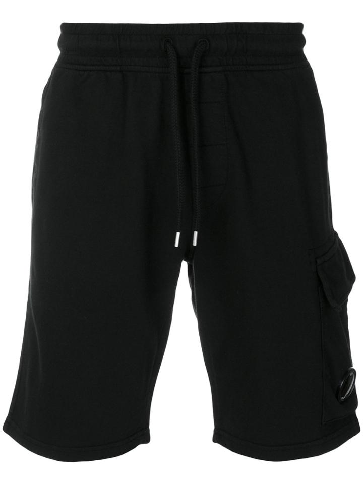 Cp Company Jersey Bermuda Shorts - Black