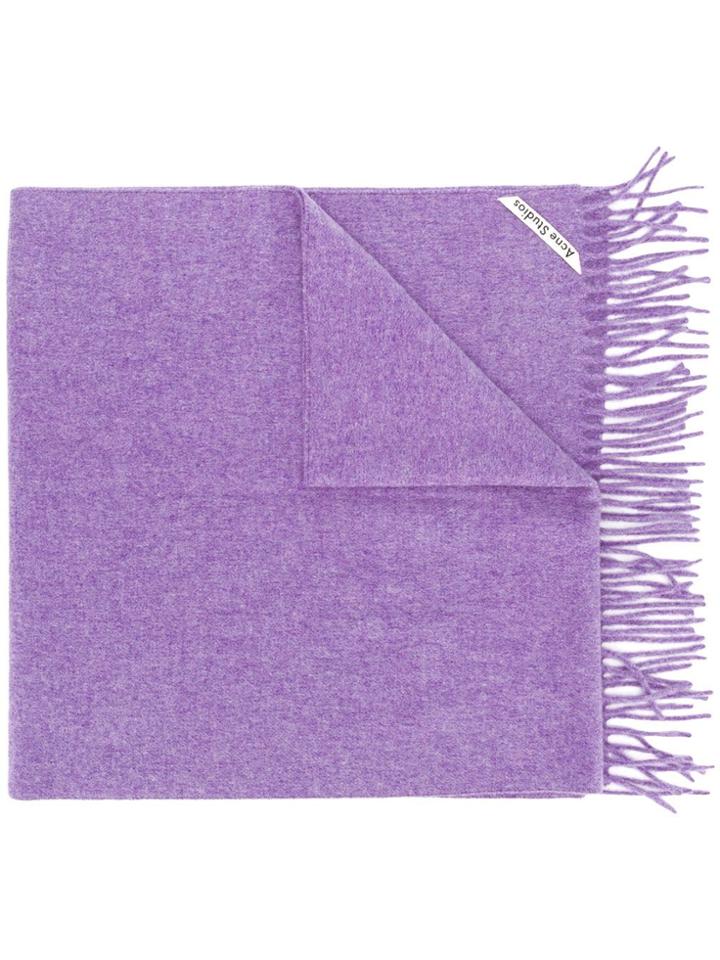 Acne Studios Canada Nr New Scarf - Purple