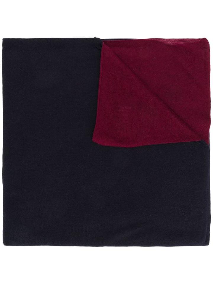 Joseph Block Cashair Novelty Scarf - Blue