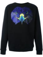 Marcelo Burlon County Of Milan 'castro' Sweatshirt, Men's, Size: Xs, Black, Cotton