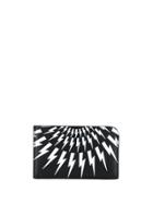 Neil Barrett Thunderbolt Printed Pouch - Black