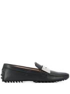 Tod's Gommino Metal Plaque Driving Loafers - Black