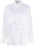 Prada Military Inspired Shirt - White
