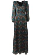 Alice+olivia 'santina' Maxi Dress, Women's, Size: 2, Silk/polyester/spandex/elastane