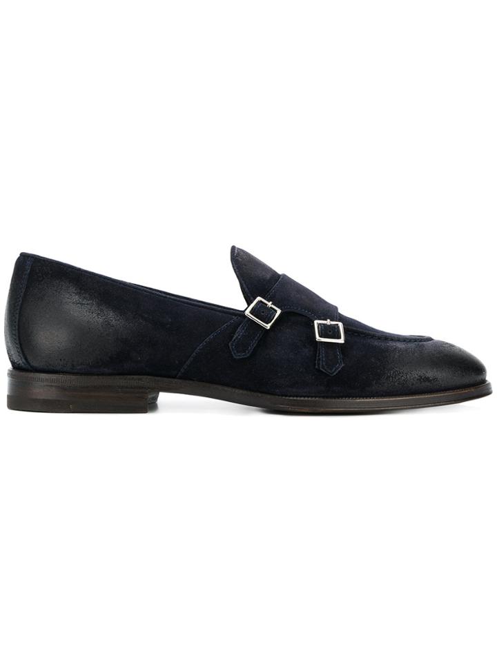 Henderson Baracco Slip-on Buckled Loafers - Blue
