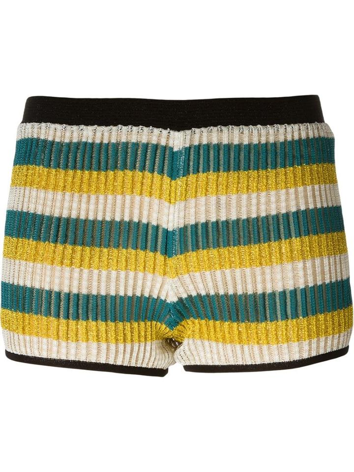 Missoni Ribbed Knit Shorts