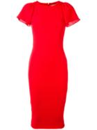 Goat Delilah Dress, Women's, Size: 12, Red, Wool/acetate/polyester