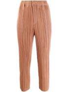 Pleats Please By Issey Miyake Plissé Trousers - Neutrals