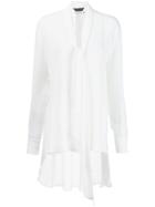 Maison Margiela Contrast Metallic Top - Grey