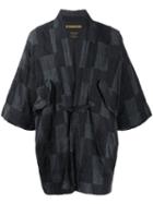 Neighborhood Kimono Style Coat - Black