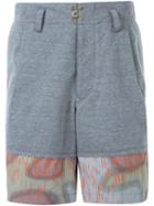 Kolor Patchwork Jersey Shorts