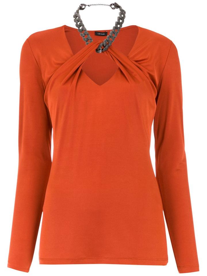 Tufi Duek Long Sleeved Top - Red
