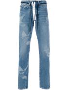 Off-white Bird Slim-fit Jeans - Blue