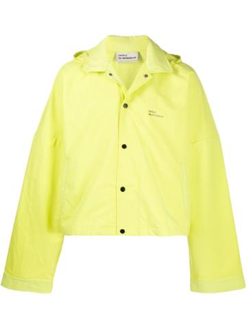 Drôle De Monsieur Nfpm Cropped Jacket - Yellow