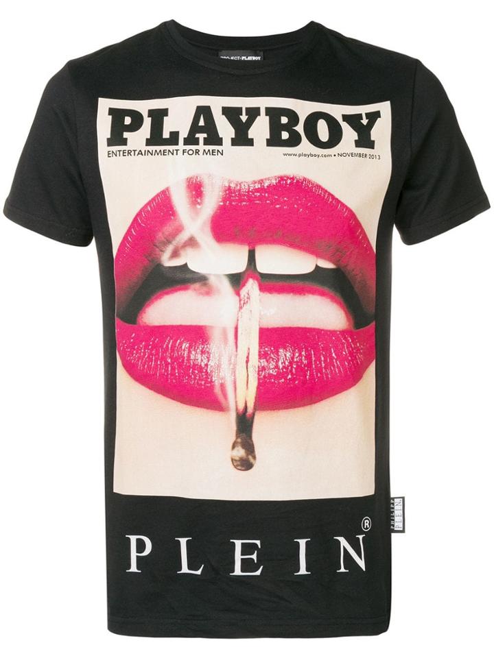 Philipp Plein Vintage Playboy T-shirt - Black