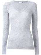 Scanlan Theodore Fine Knit V-neck Sweater