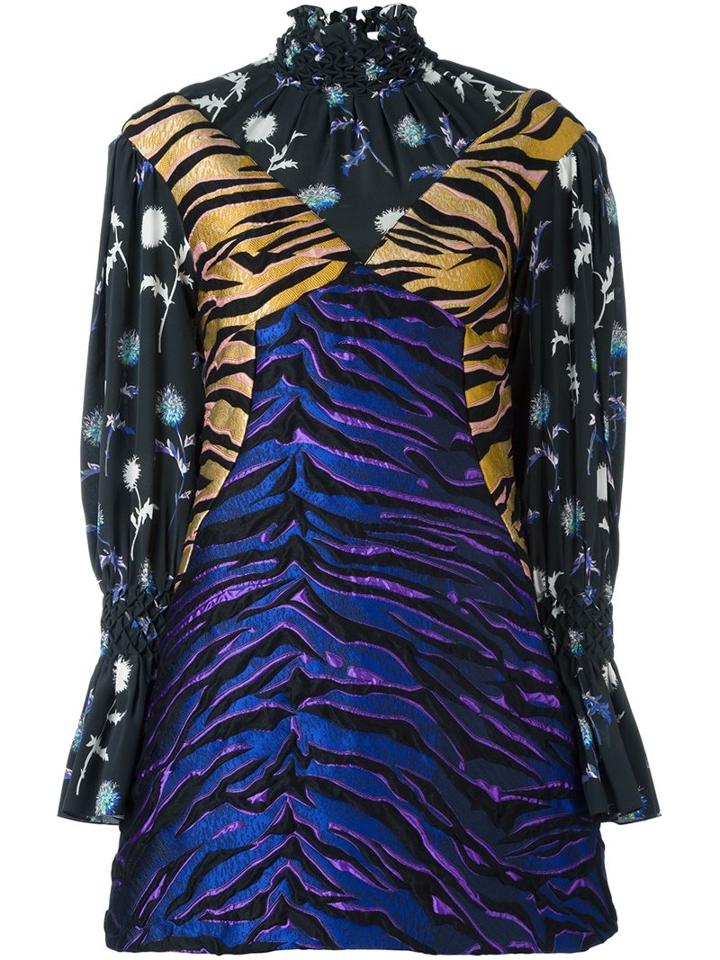 Kenzo 'runway Tiger Stripes' Dress