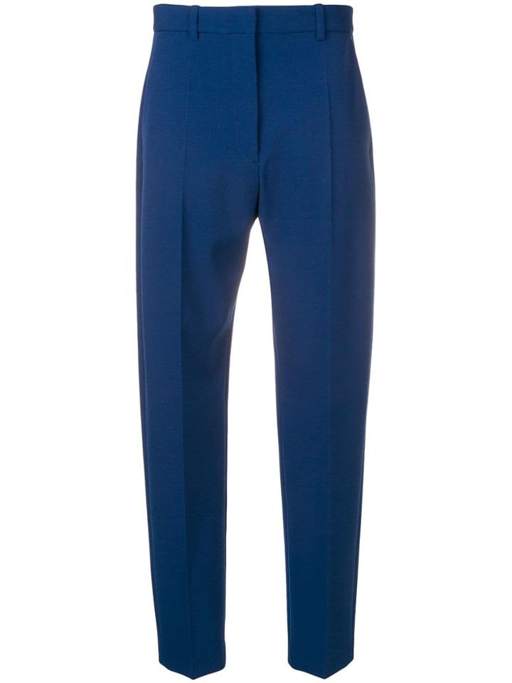 Joseph Creased Tapered Trousers - Blue