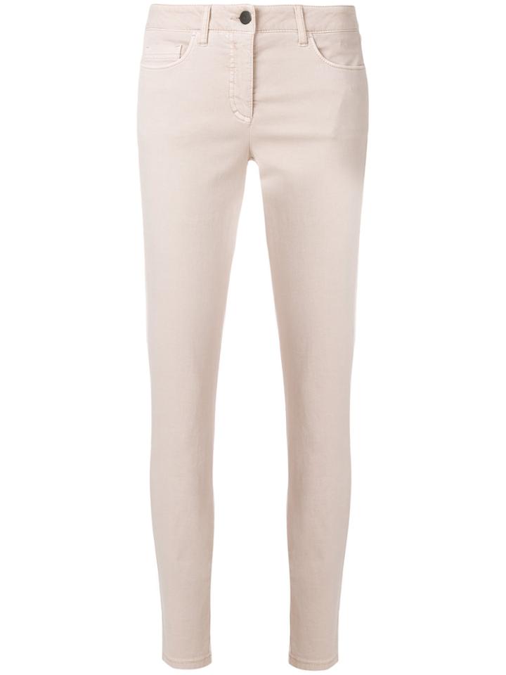 Luisa Cerano Classic Skinny Jeans - Nude & Neutrals