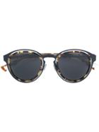 Dior Eyewear Tortoiseshell Round Frame Sunglasses - Brown