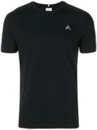Le Coq Sportif Logo Embroidered T-shirt - Black