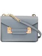 Sophie Hulme Small Envelope Crossbody Bag, Women's, Grey
