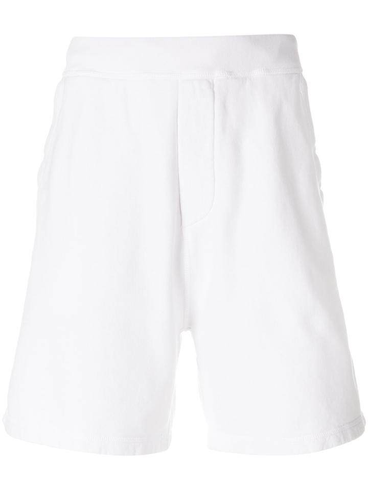 Dsquared2 Elasticated Waist Shorts - White