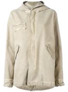 Mr & Mrs Italy Classic Mid Parka - Nude & Neutrals