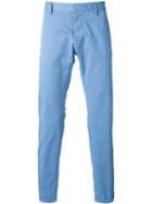 Dsquared2 Chino Trousers, Men's, Size: 48, Blue, Cotton