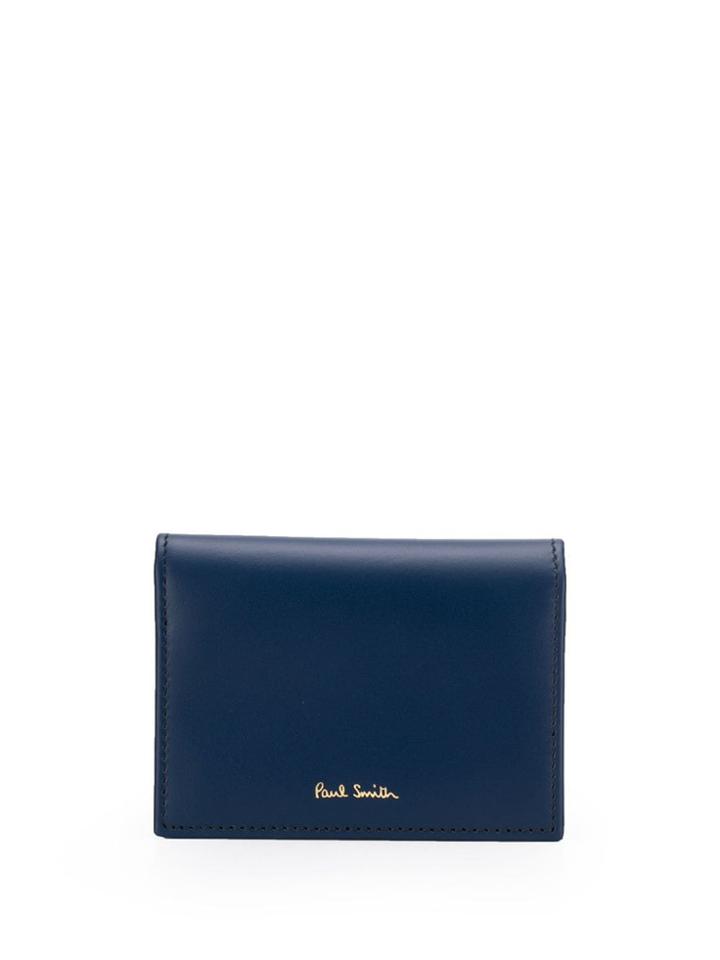 Paul Smith Flap Cardholder - Blue