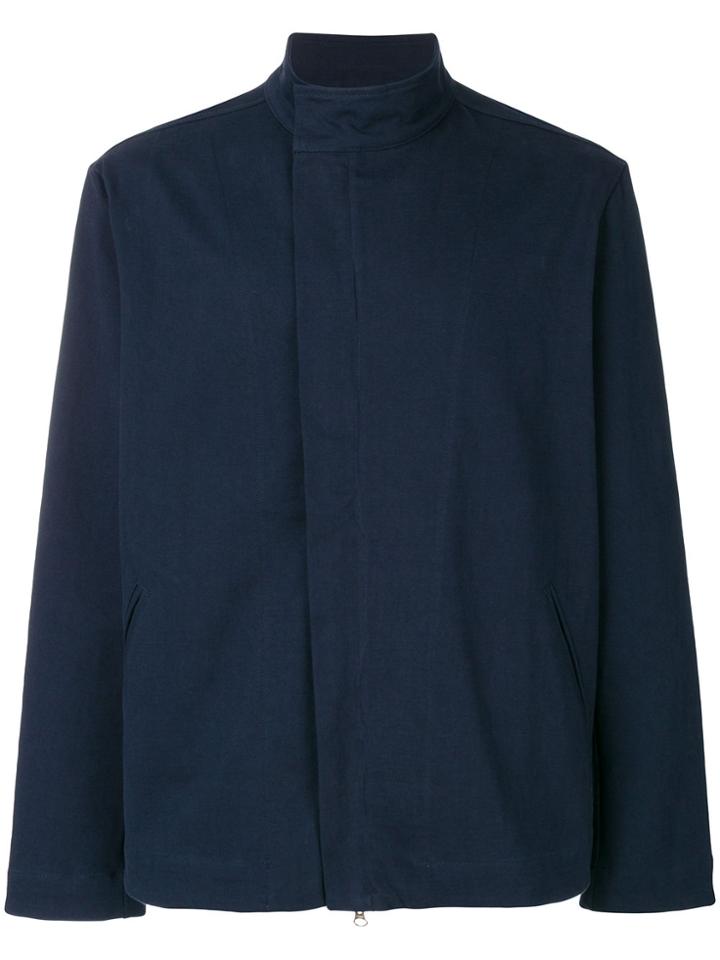 Labo Art Zipped Jacket - Blue