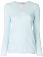 La Fileria For D'aniello V-neck Jumper - Blue