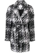 Layeur Opera Belted Coat - Black