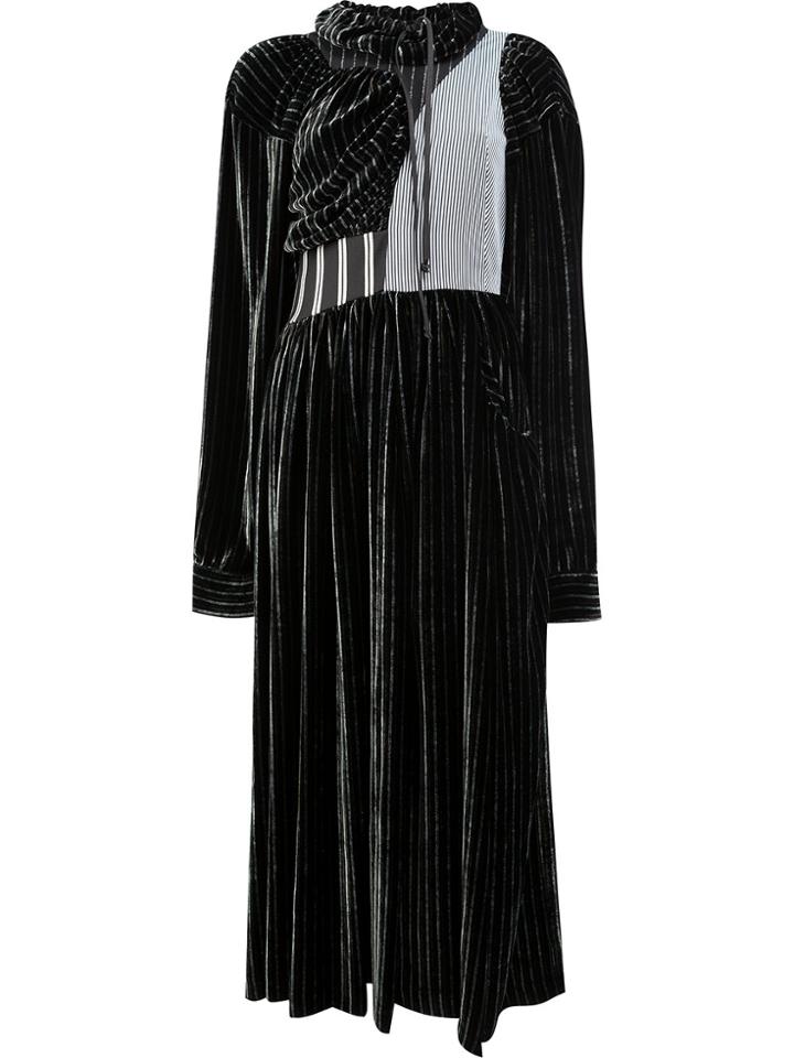 Aalto Drawstring Striped Dress - Multicolour
