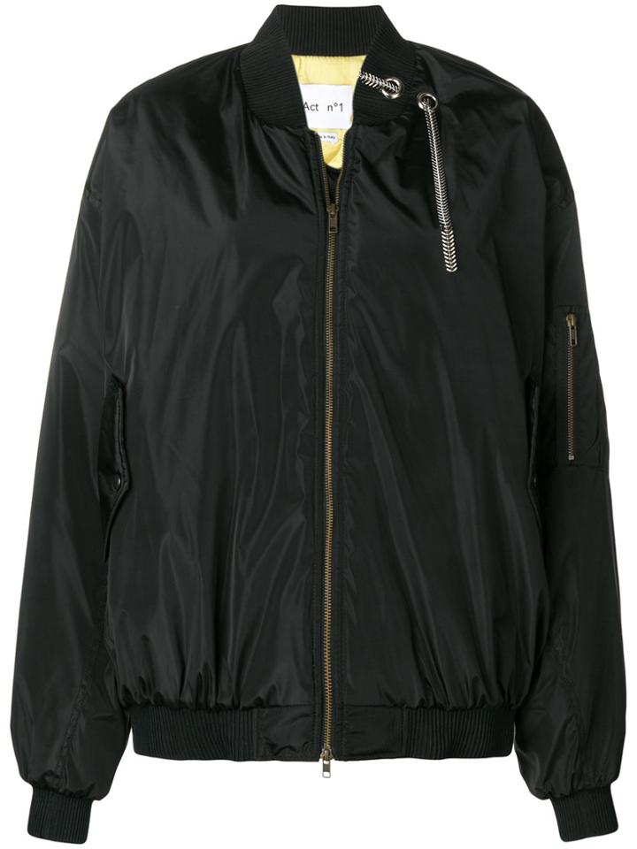 Act N&deg;1 Shell Bomber Jacket - Black