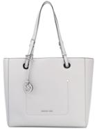Long Top Straps Tote - Women - Leather - One Size, Grey, Leather, Michael Michael Kors