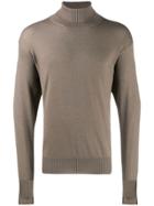 Maison Flaneur Turtleneck Jumper - Neutrals