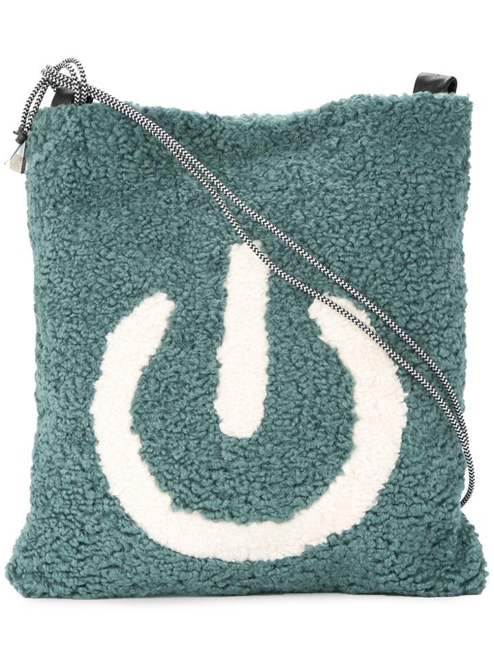 Tu Es Mon Trésor Fleece Power On Bag - Green