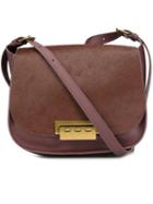 Zac Zac Posen Flap Closure Crossbody Bag, Women's, Red