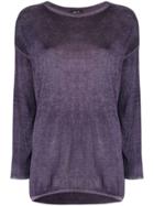 Avant Toi Boat Neck Pullover - Myrtle
