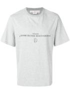 Golden Goose Deluxe Brand Reversed Logo T-shirt - Grey
