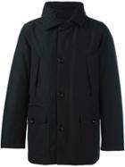 Woolrich Buttoned Hooded Jacket