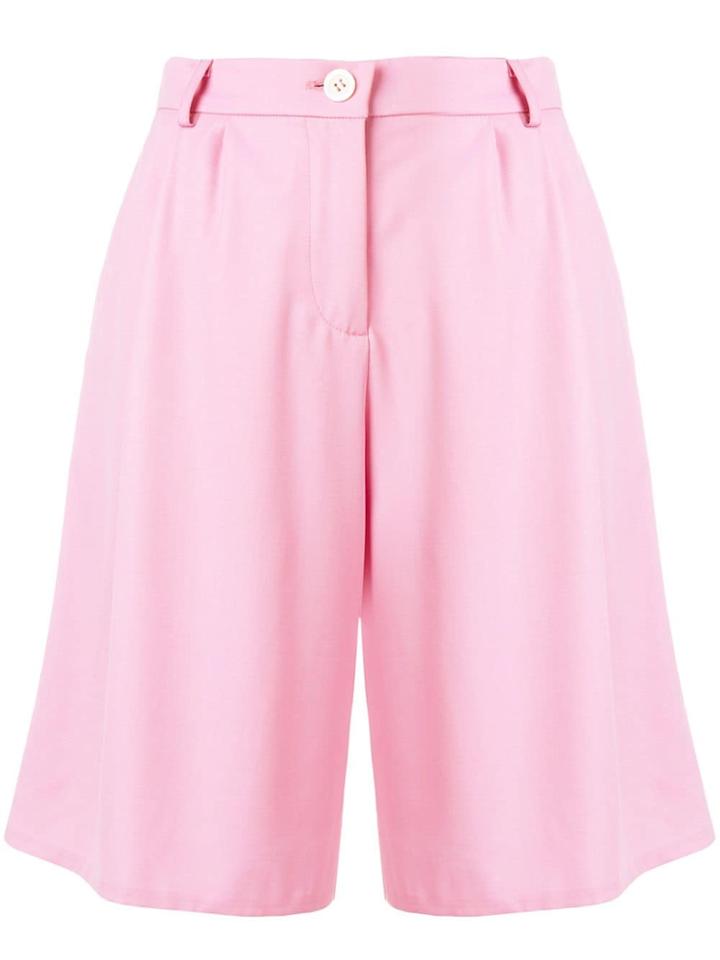 Natasha Zinko Wide Leg Shorts - Pink
