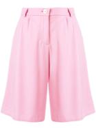 Natasha Zinko Wide Leg Shorts - Pink
