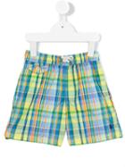 Polo Ralph Lauren - Checked Swim Shorts - Kids - Polyester - 12 Yrs